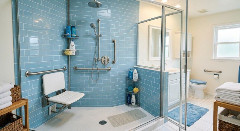 Elderly Shower Installation