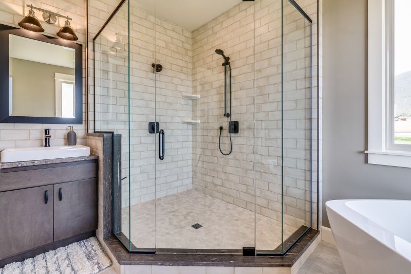Custom Shower Enclosure Finish