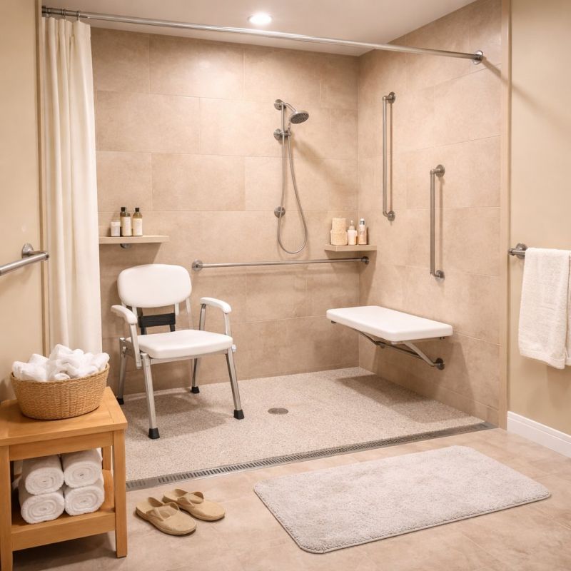 Walk In Shower Installation